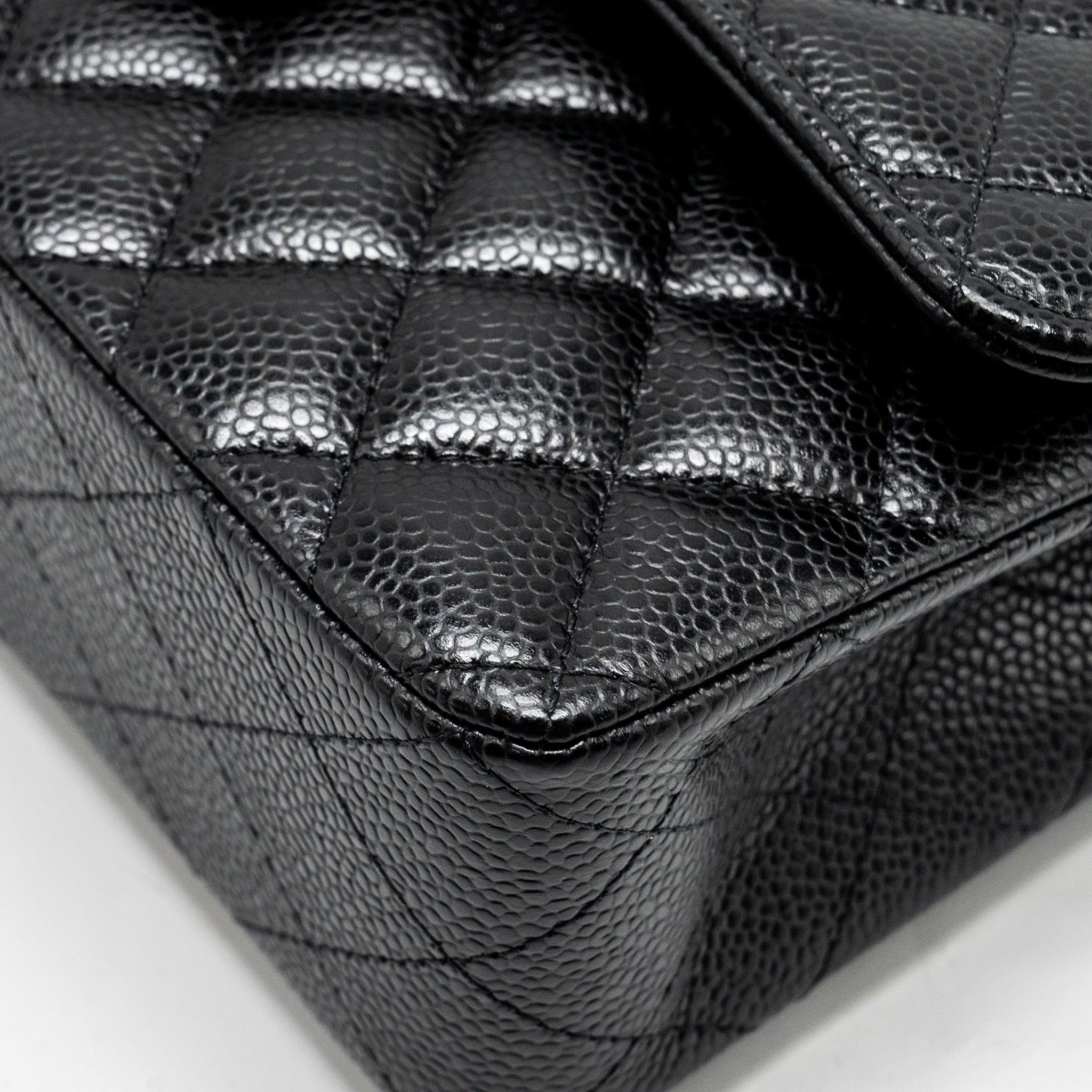 Chanel Small Classic Double Flap Bag Caviar Black