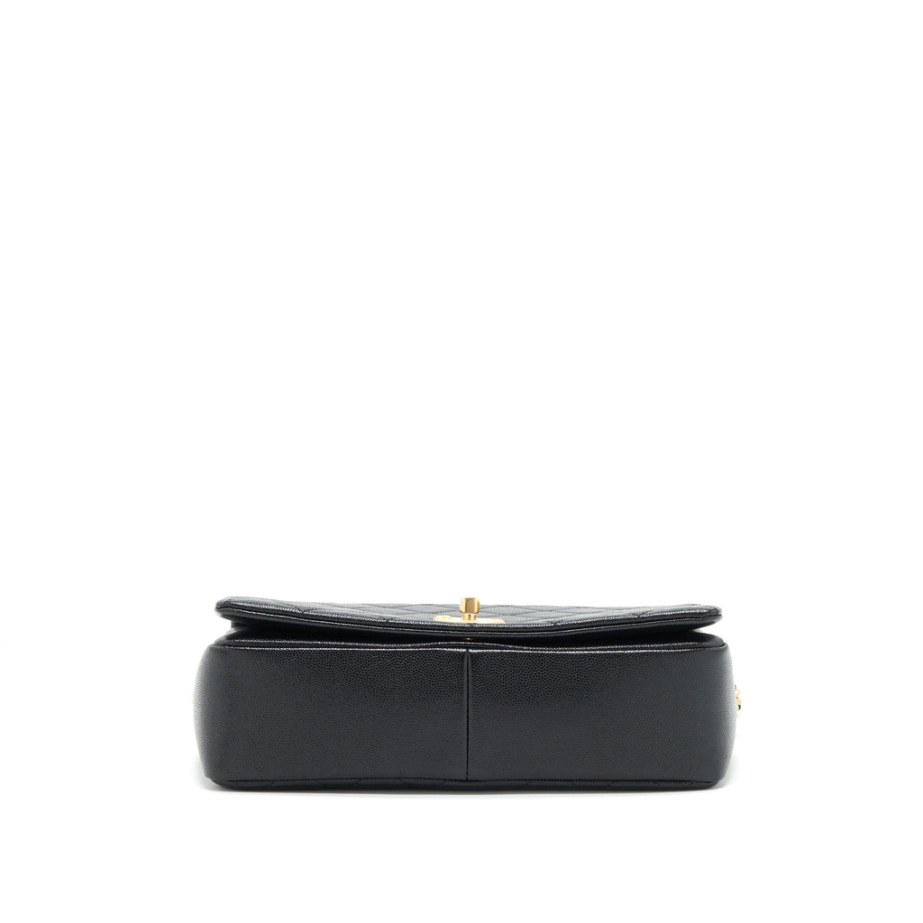 Chanel Seasonal Flap Bag Caviar Black
