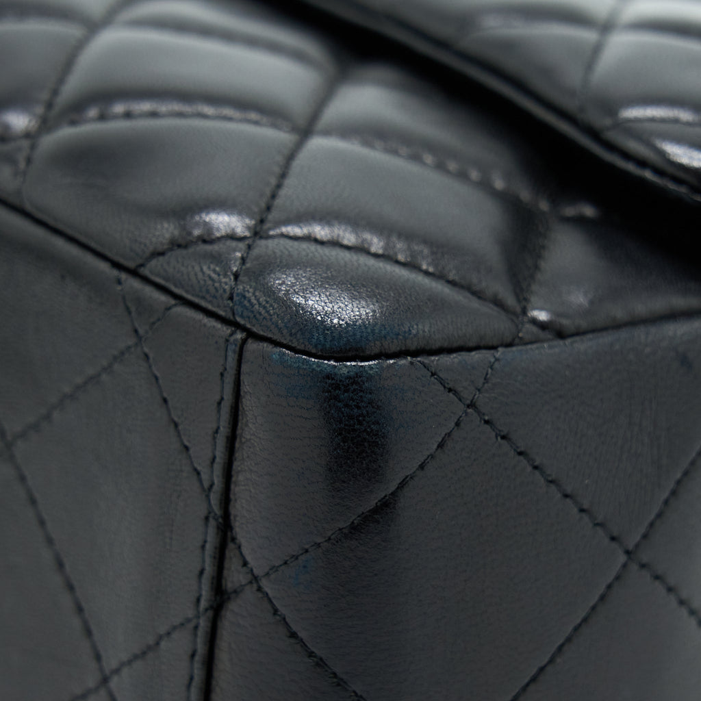 Chanel Maxi Classic Flap Bag Lambskin Black