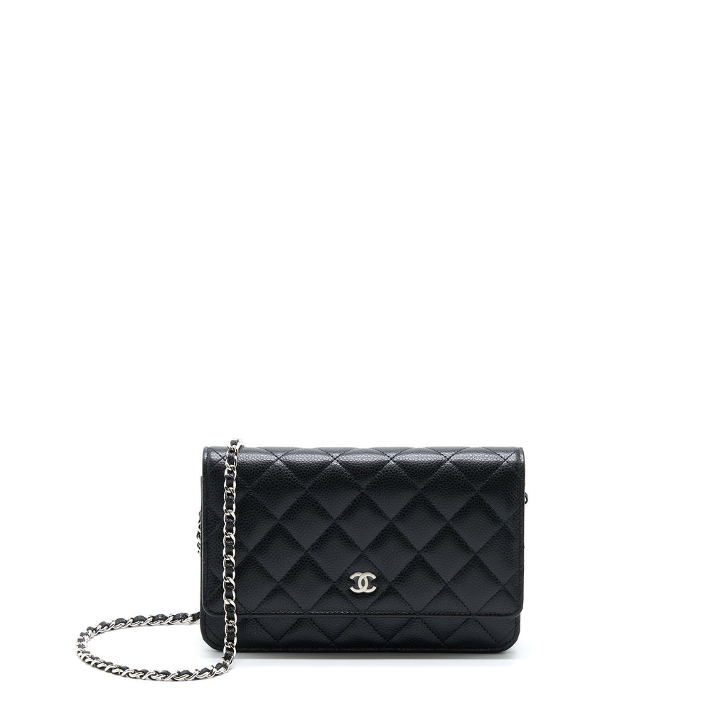 Chanel Classic Wallet On Chain Caviar Black