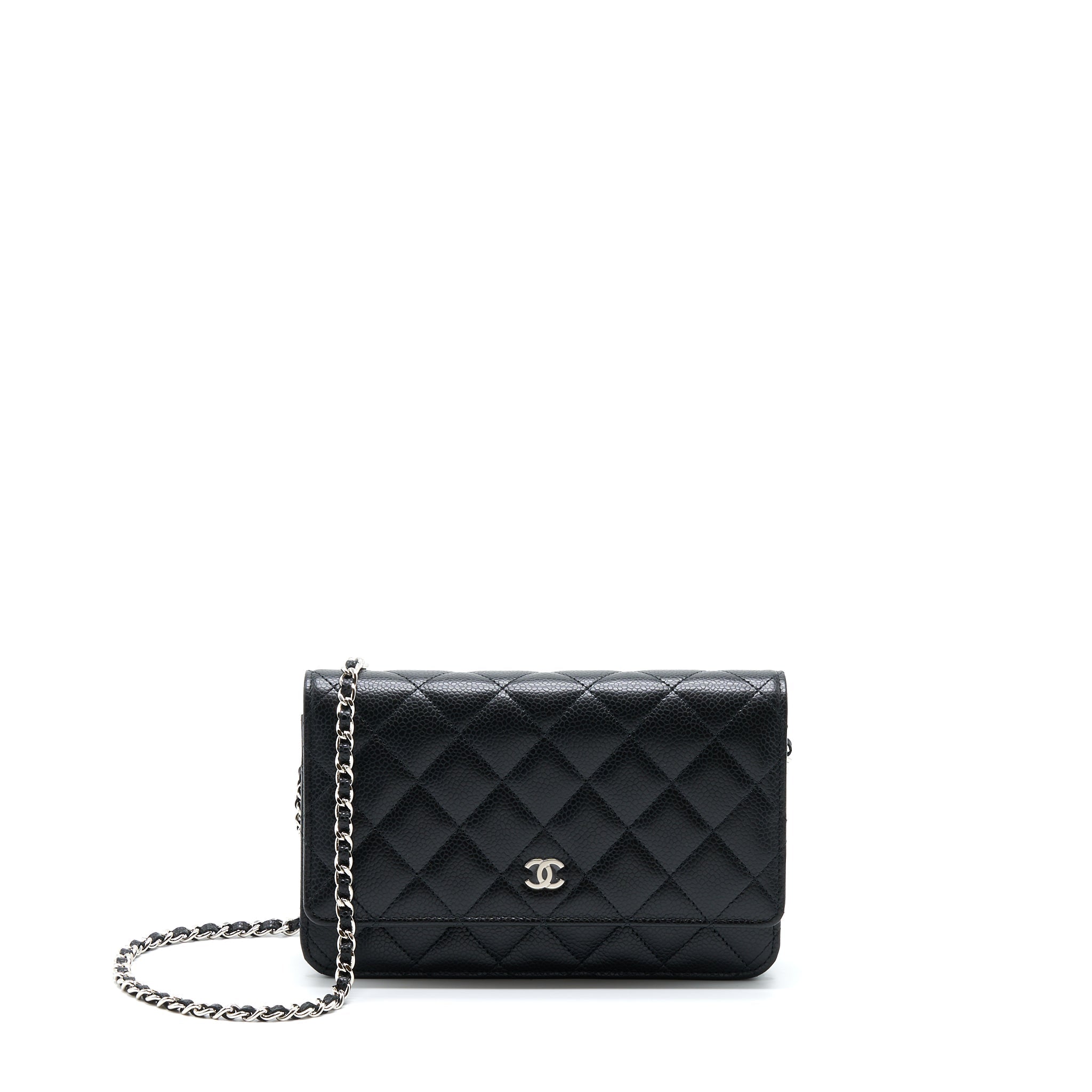Chanel Classic Wallet On Chain Caviar Black