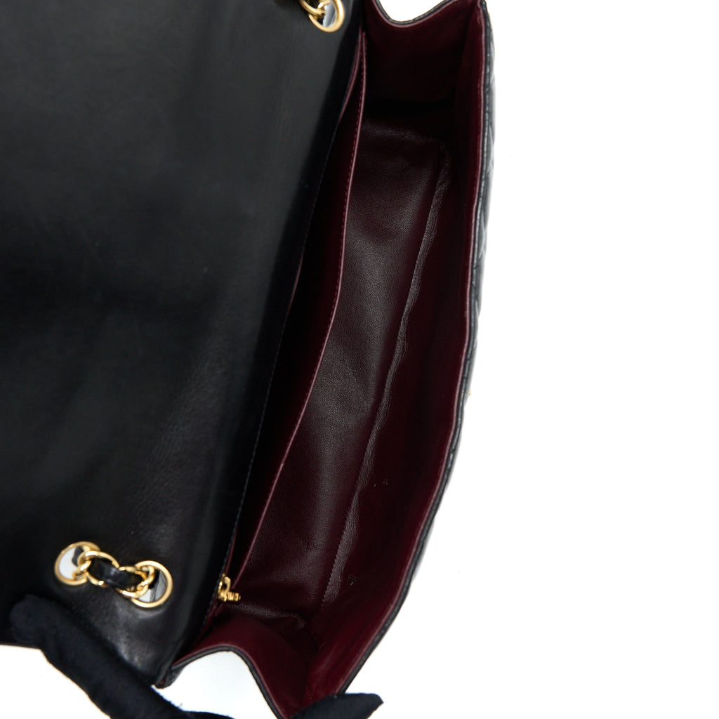 Chanel Maxi Classic Flap Bag Lambskin Black
