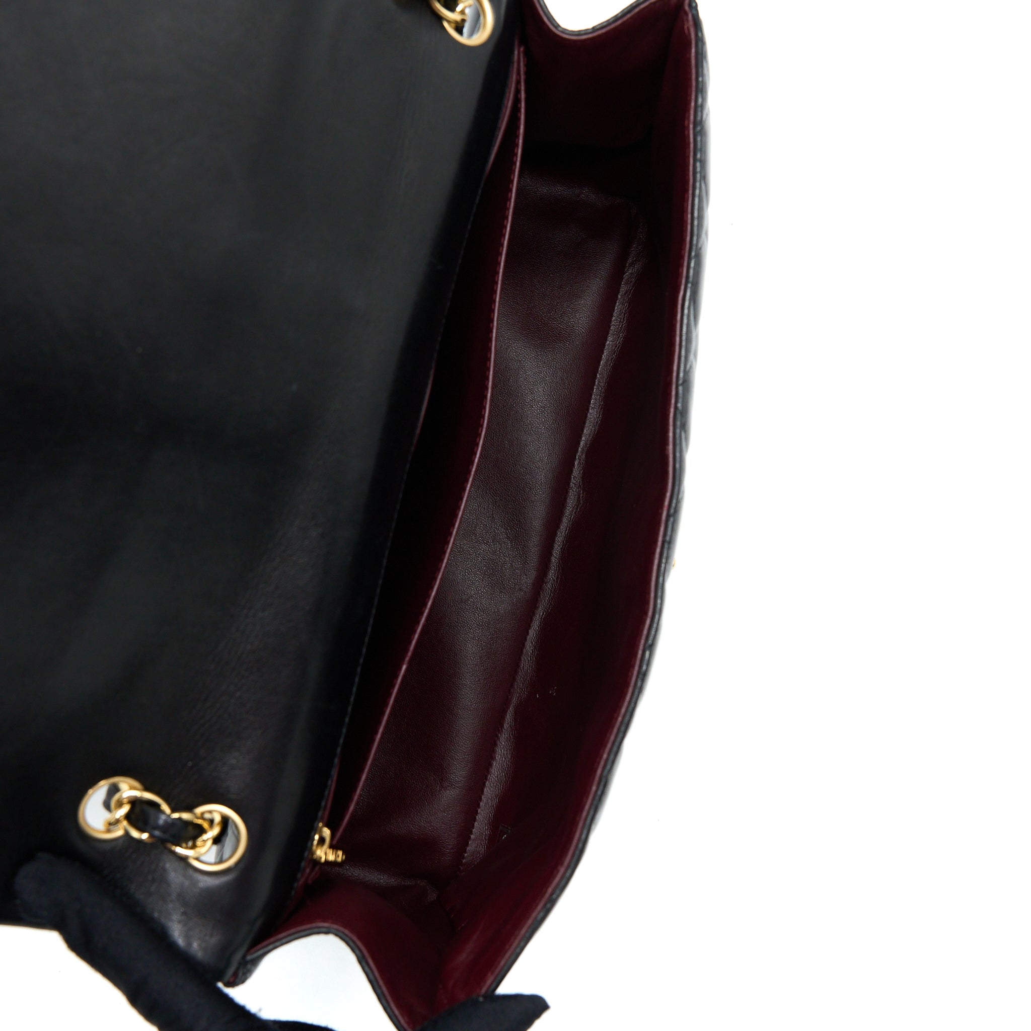 Chanel Maxi Classic Flap Bag Lambskin Black