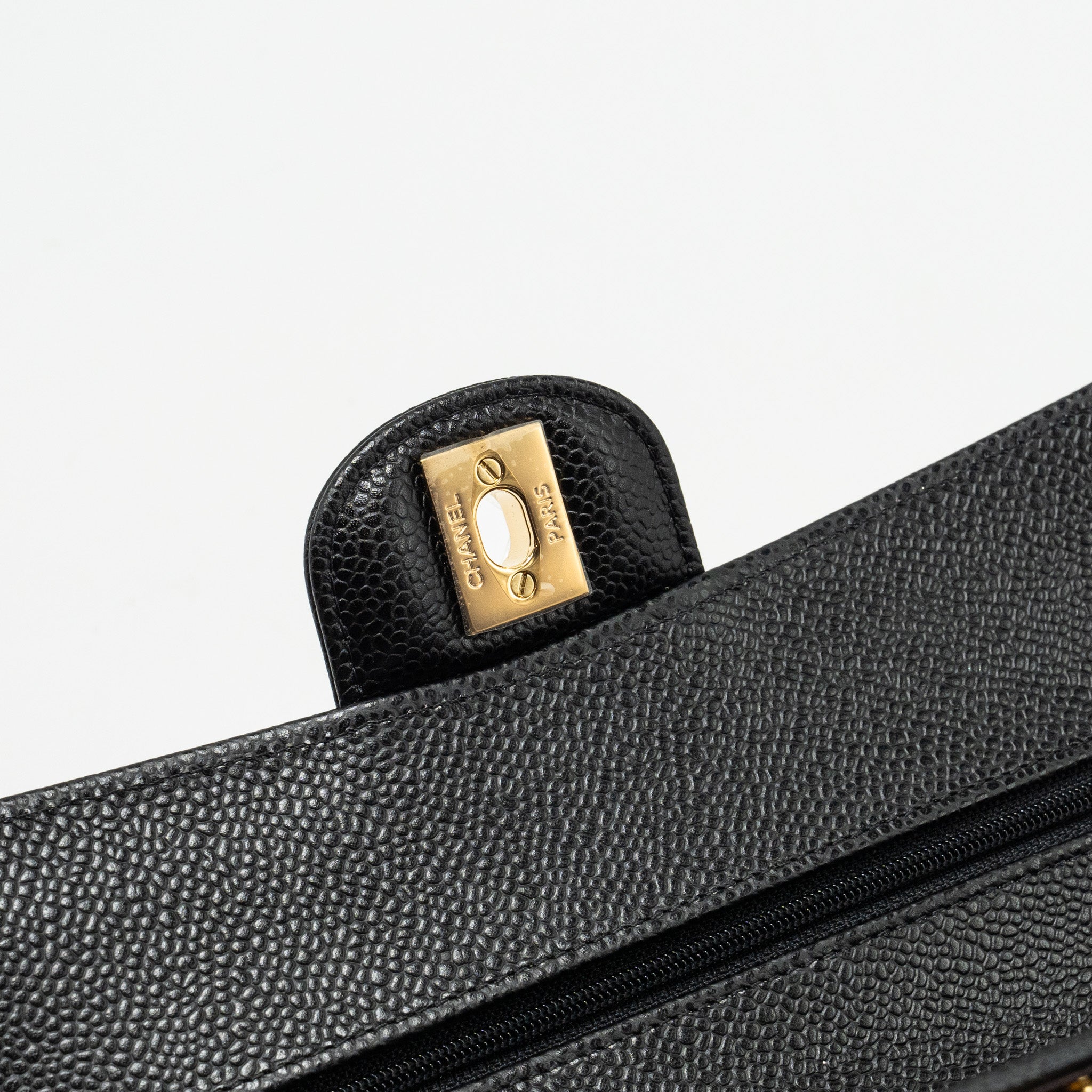 Chanel Small Classic Double Flap Bag Caviar Black