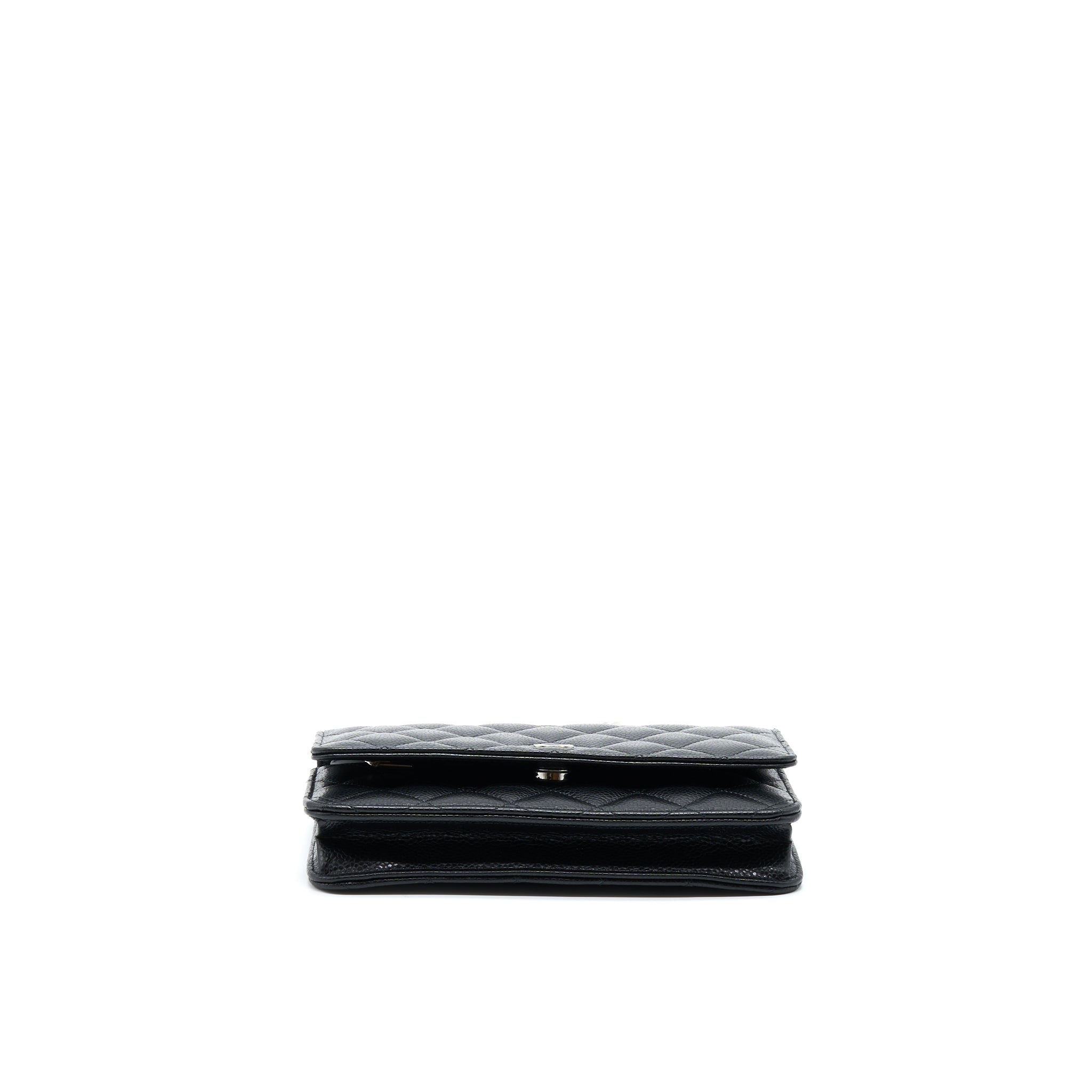 Chanel Classic Wallet On Chain Caviar Black