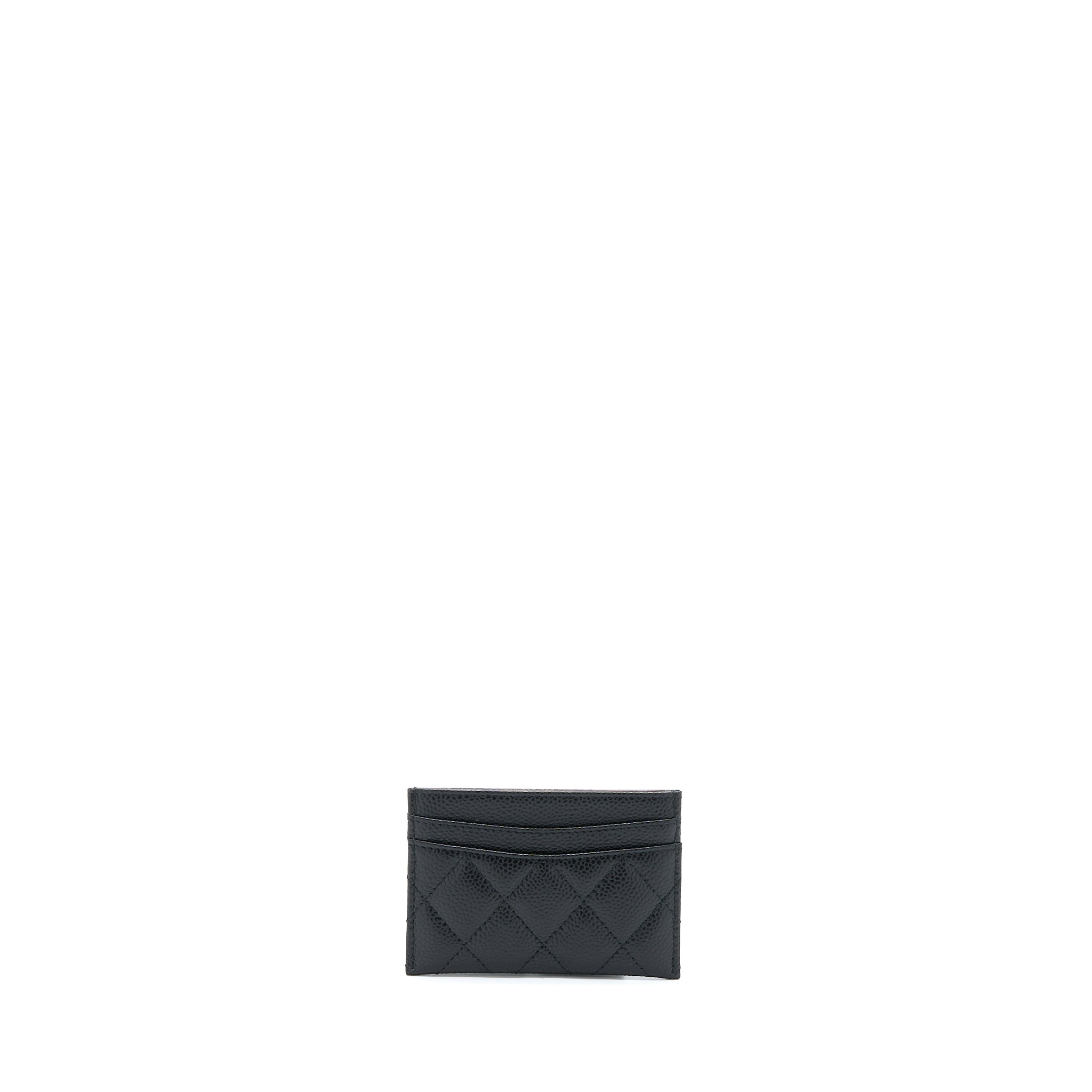 Chanel Classic Card Holder Caviar Black