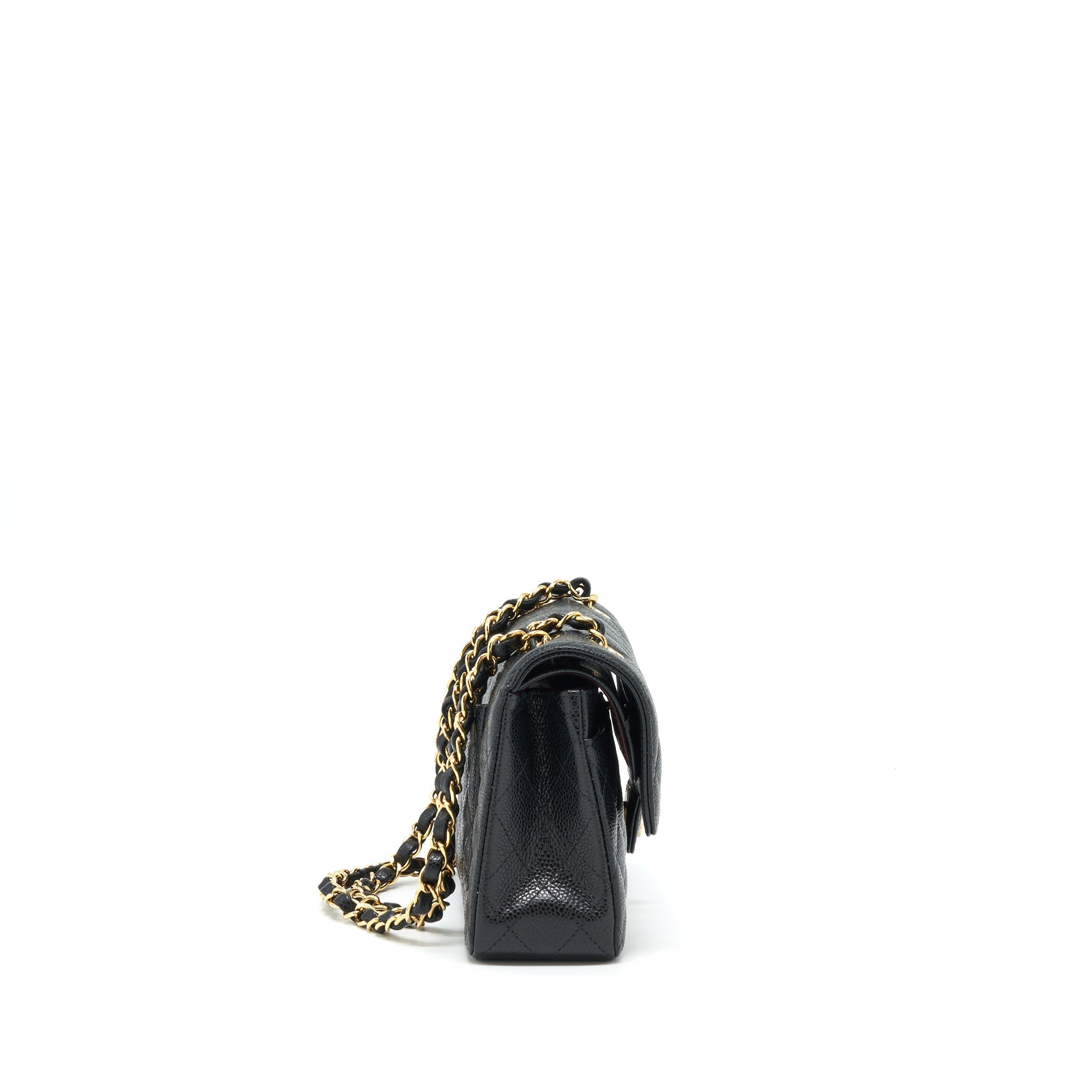 Chanel Small Classic Double Flap Bag Caviar Black