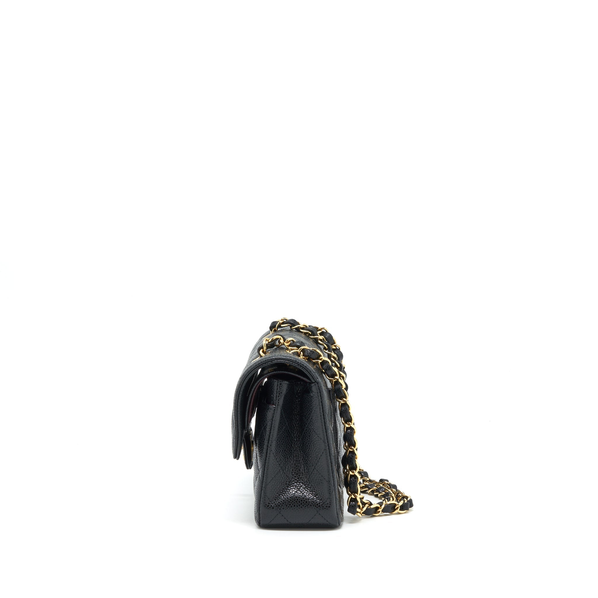 Chanel Small Classic Double Flap Bag Caviar Black
