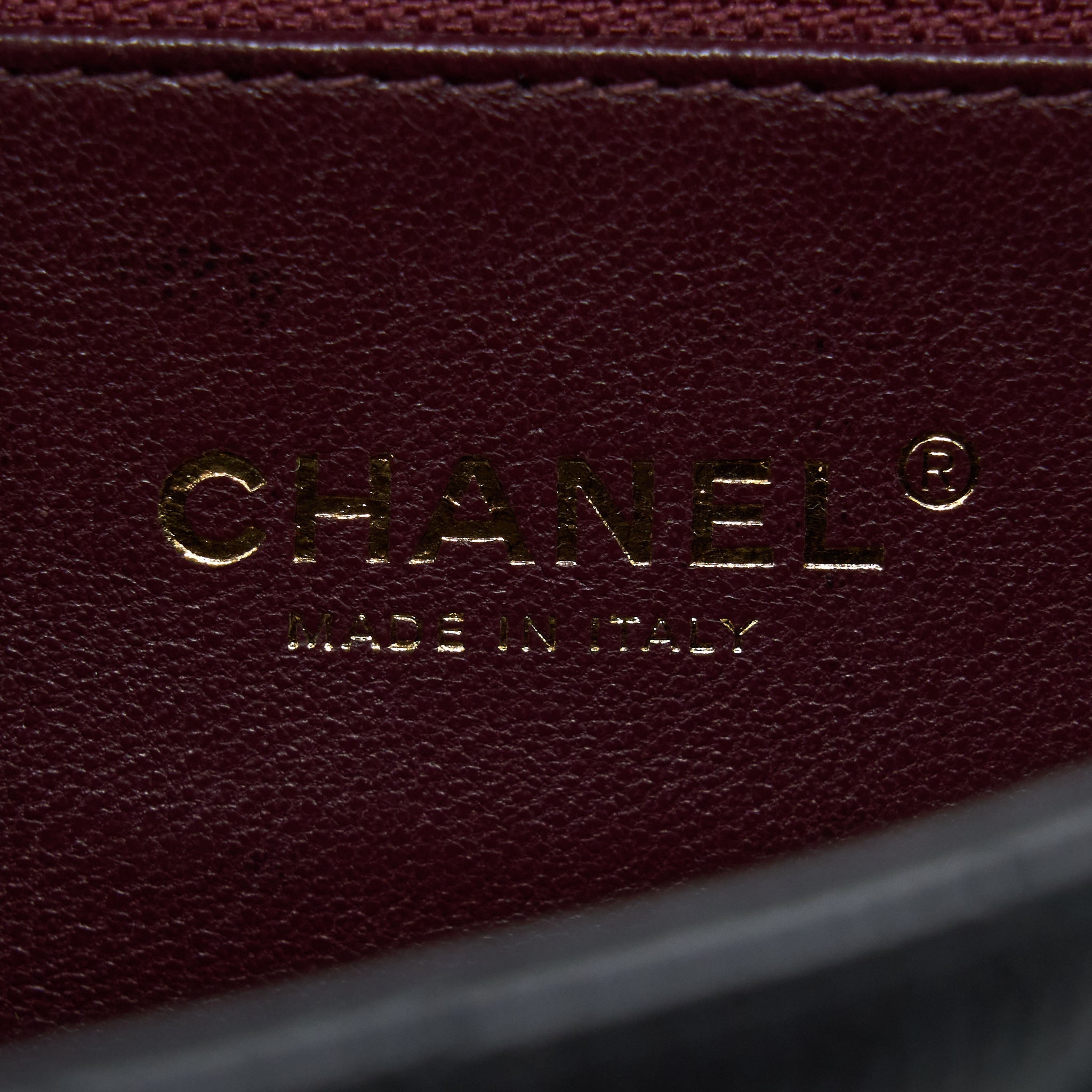 Chanel Filigree Flap Bag Caviar Black