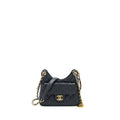 Chanel Small Hobo Bag Caviar Black  (Microchip)