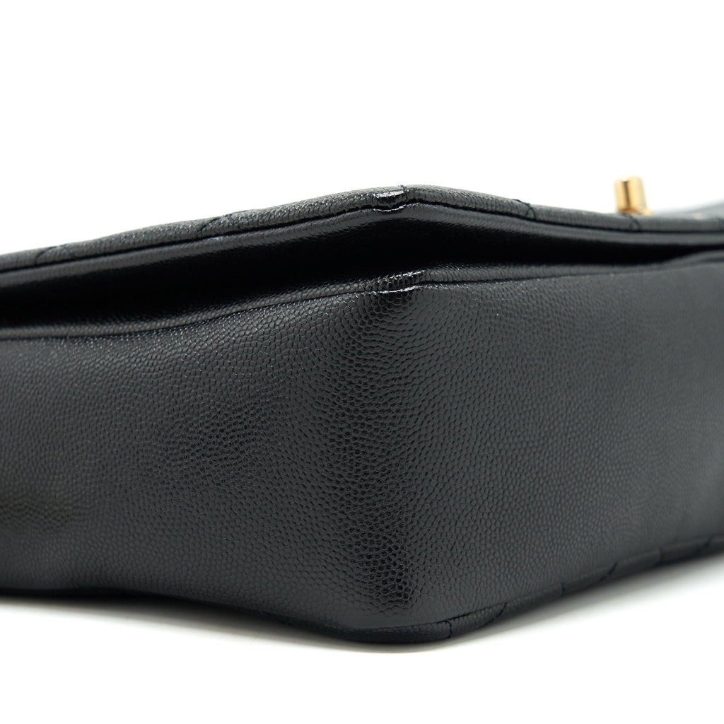 Chanel Seasonal Flap Bag Caviar Black