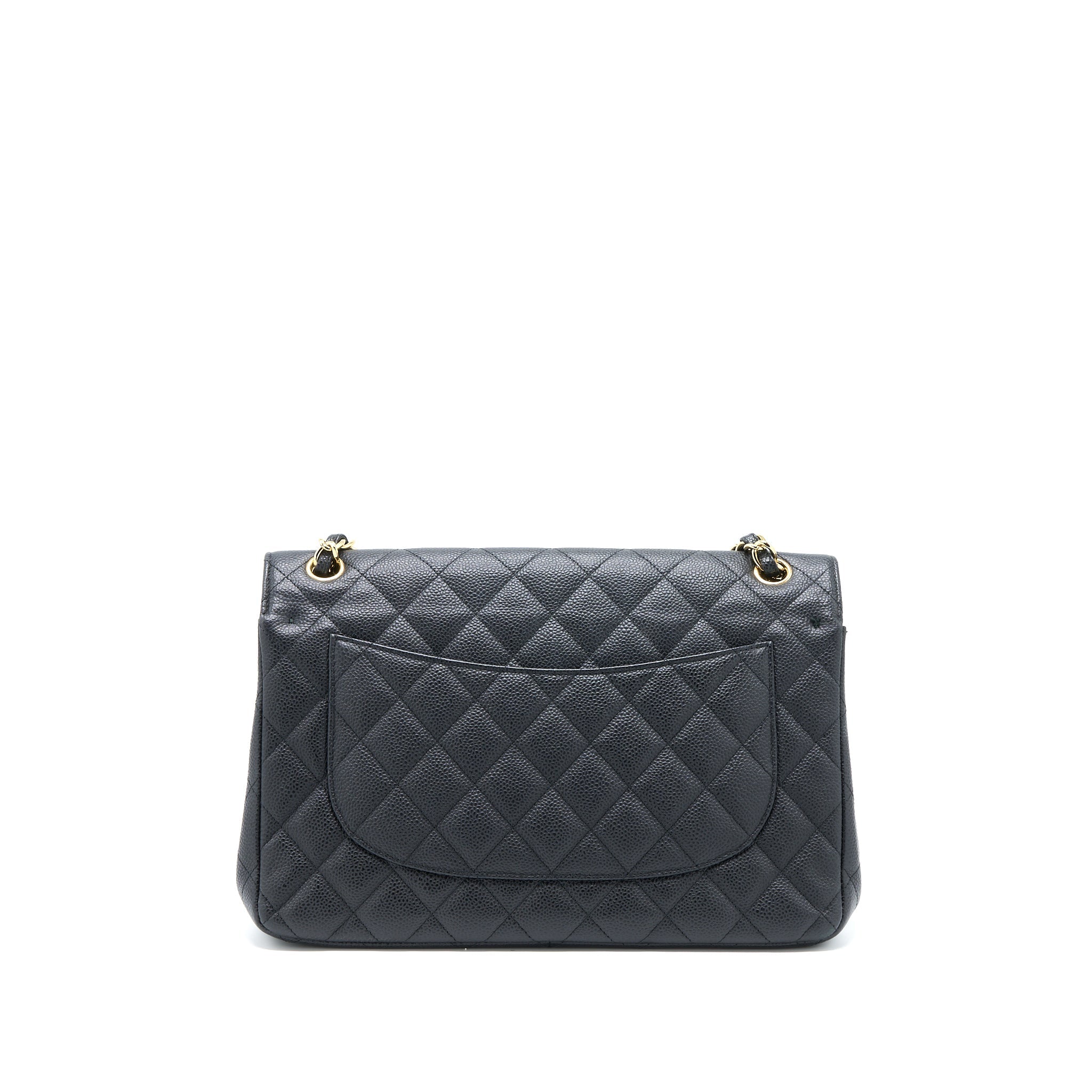Chanel Classic Jumbo Double Flap Bag Caviar Black