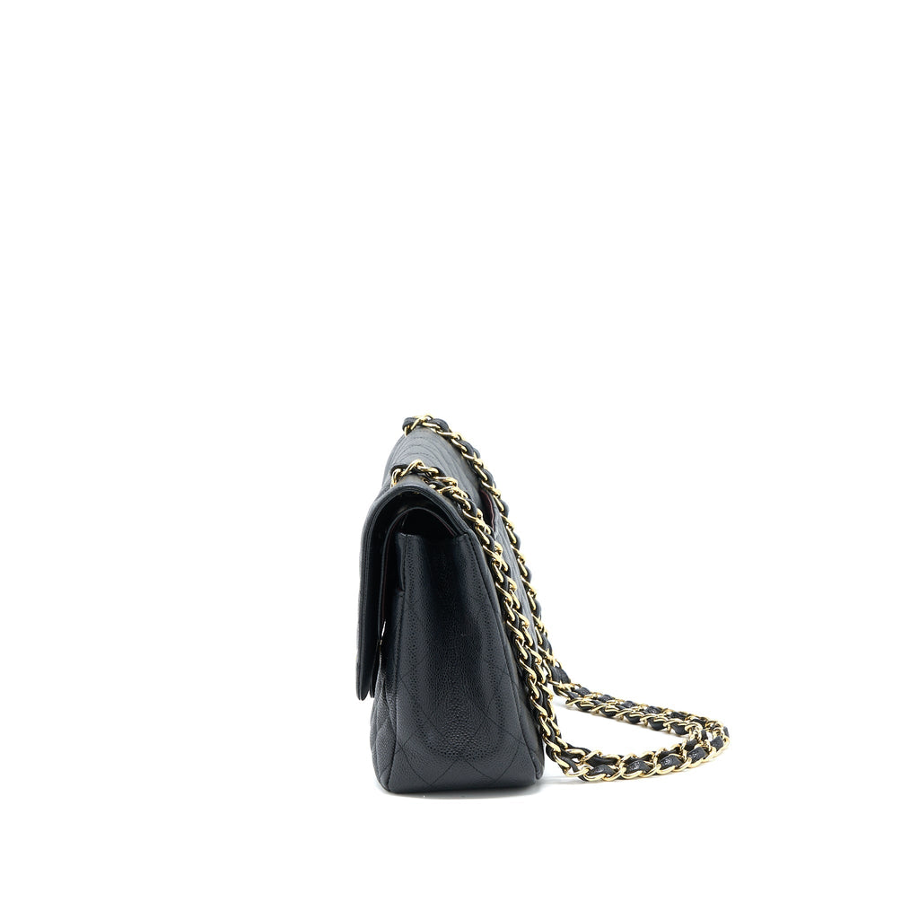 Chanel Classic Jumbo Double Flap Bag Caviar Black