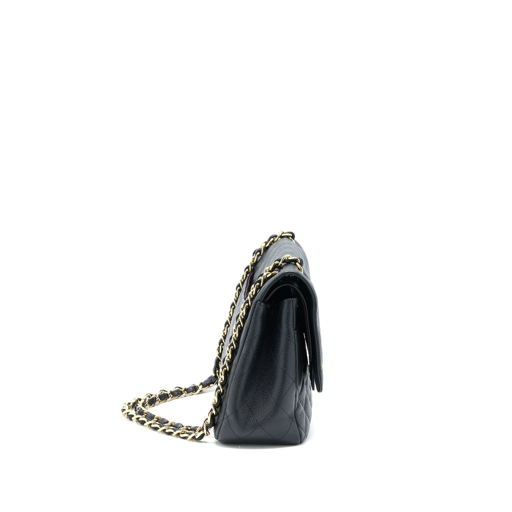 Chanel Classic Jumbo Double Flap Bag Caviar Black