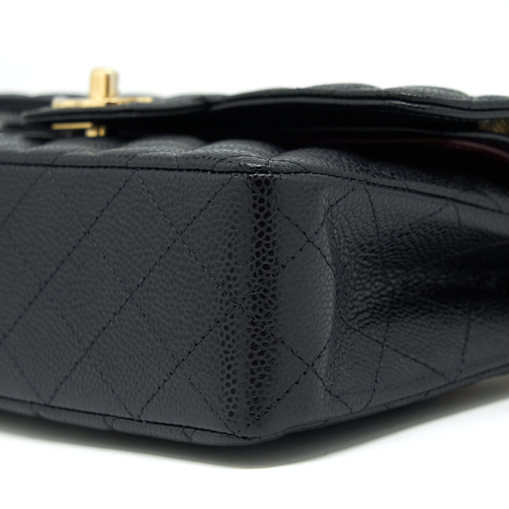 Chanel Small Classic Double Flap Bag Caviar Black