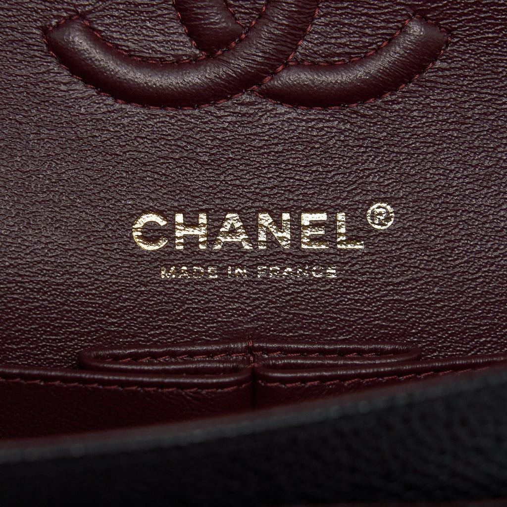 Chanel Small Classic Double Flap Bag Caviar Black