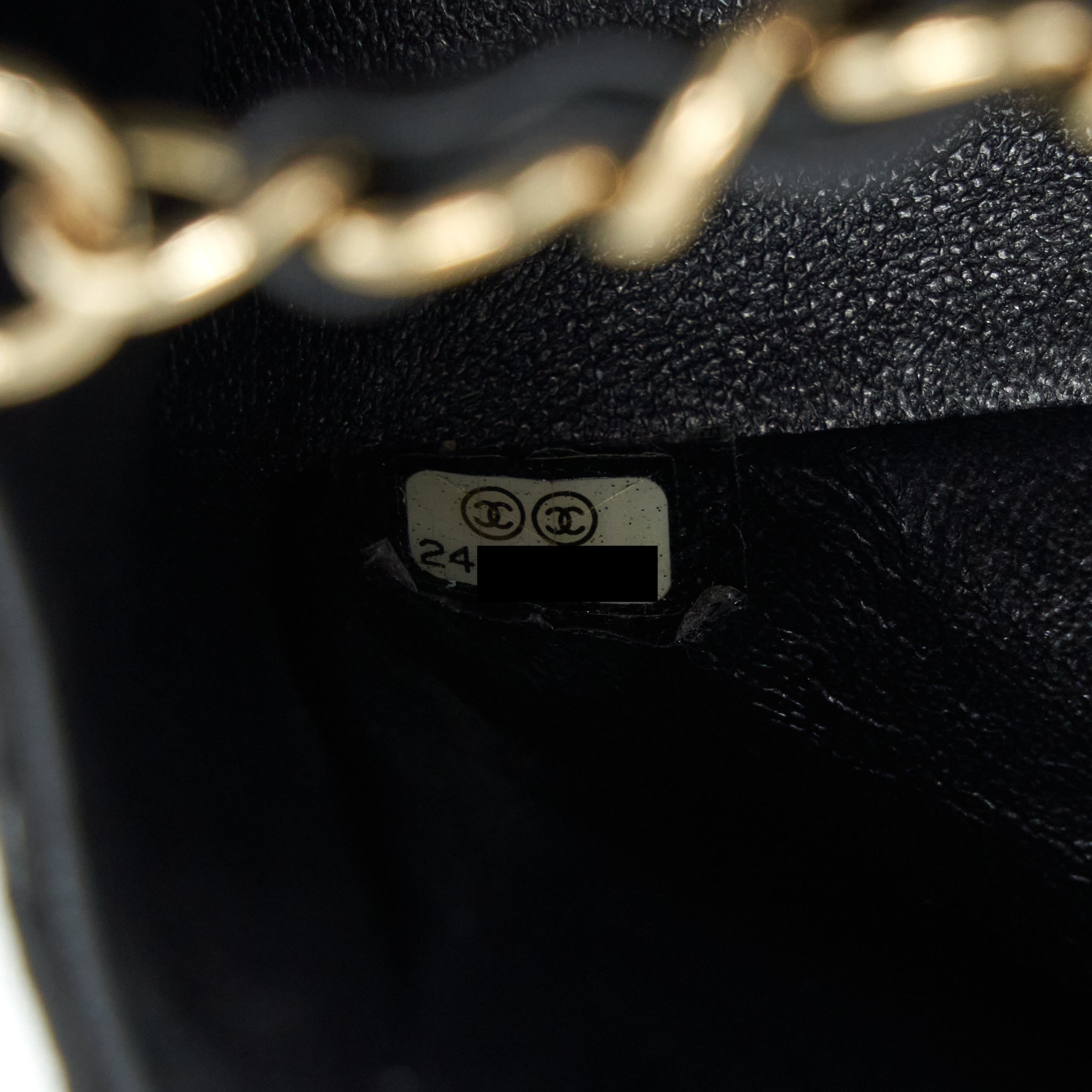 Chanel Mini Rectangular Flap Bag Lambskin Black