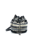 Chanel Rue Camborne Bucket Bag Fabric Multicolour