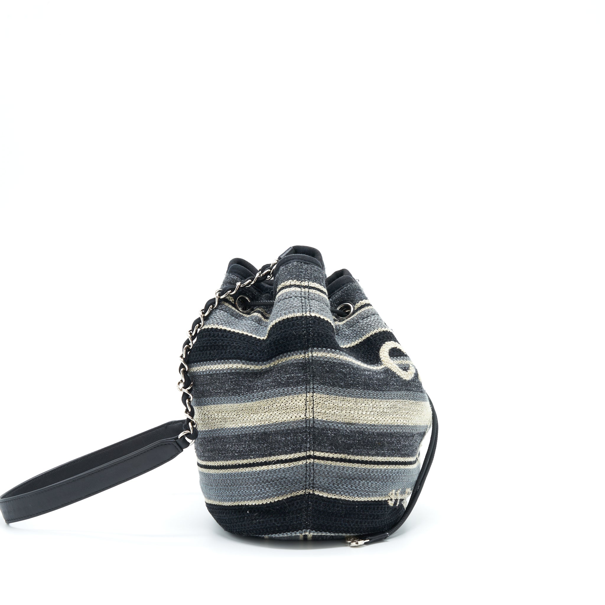 Chanel Rue Camborne Bucket Bag Fabric Multicolour