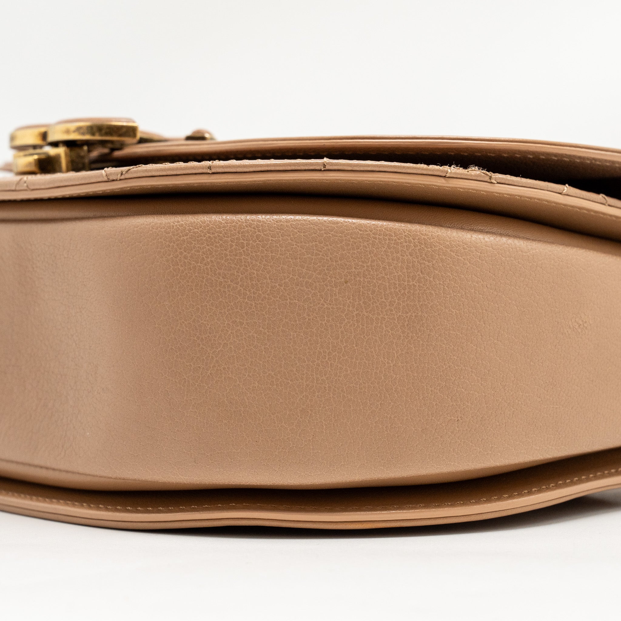 Chanel Coco Curve Flap Bag Calfskin Beige