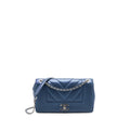 Chanel Mademoiselle Flap Bag Lambskin Navy