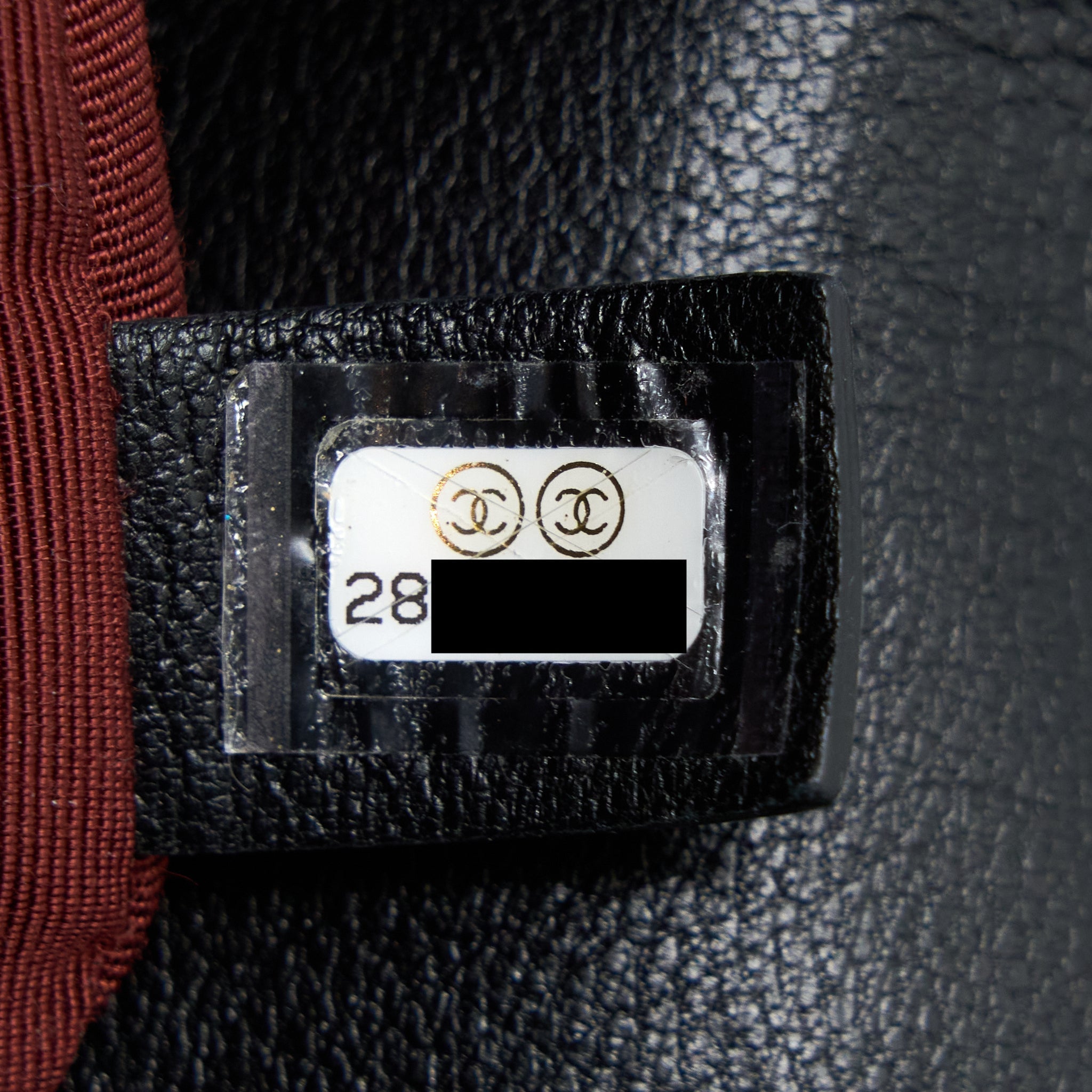 Chanel MAXI 19 Bag Goatskin Black Multicolour Hardware