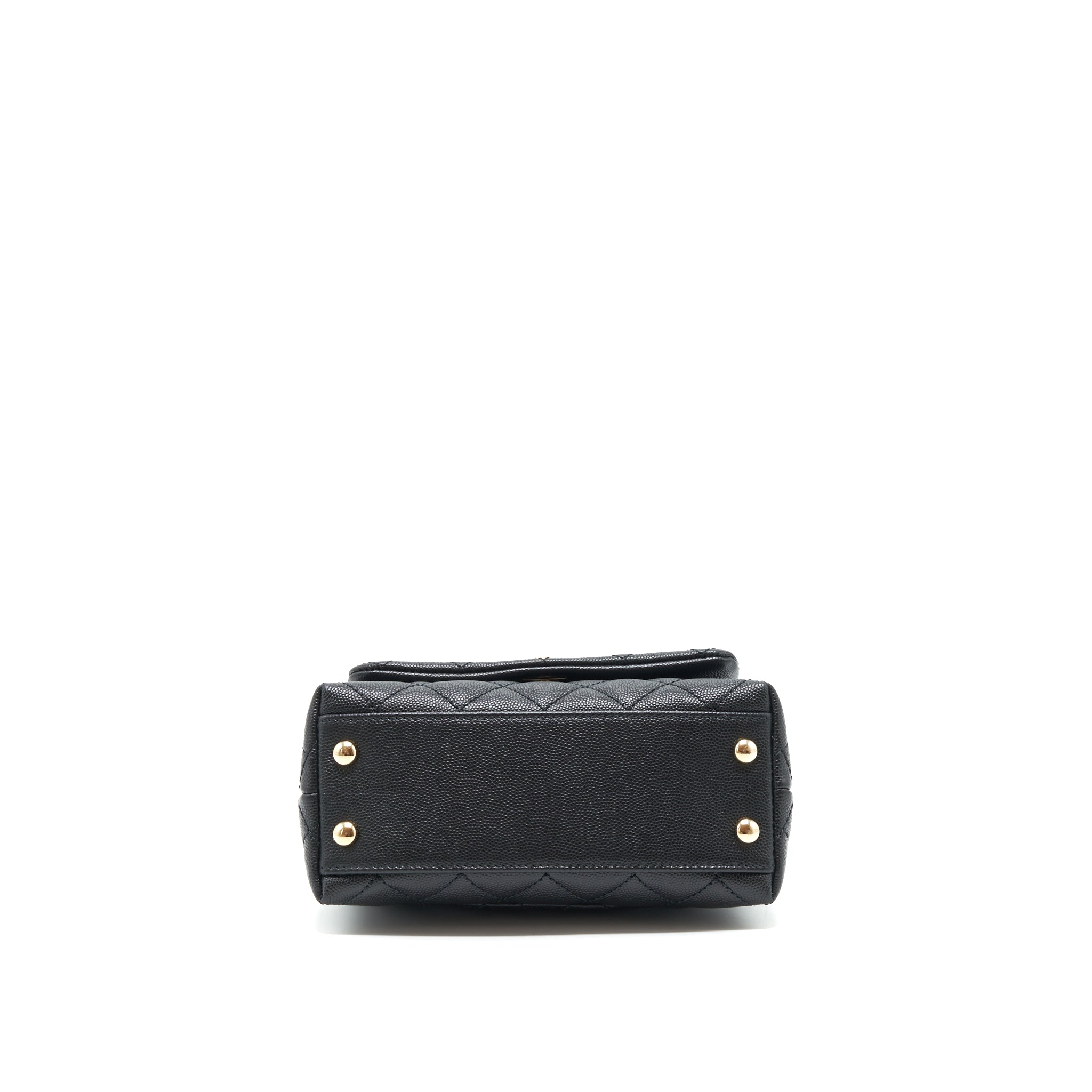 Chanel Coco Handle Extra Mini Caviar Black L