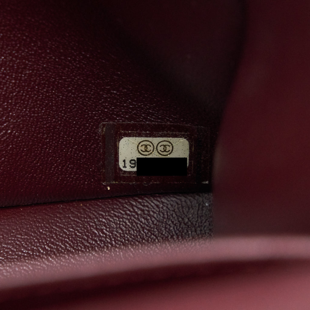 Chanel Classic jumbo Double flap Bag Lambskin Black