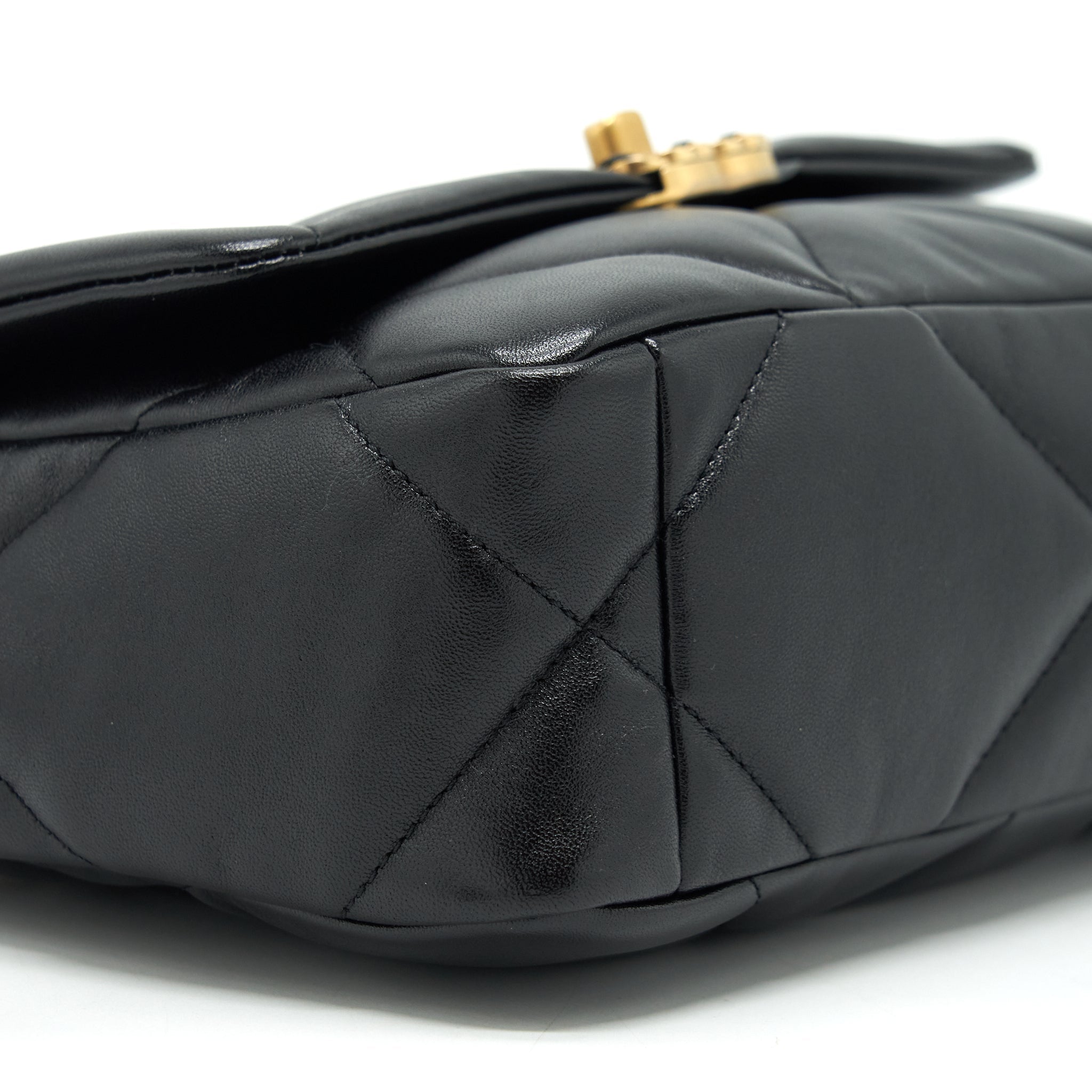 Chanel Small 19 Bag Lambskin Black