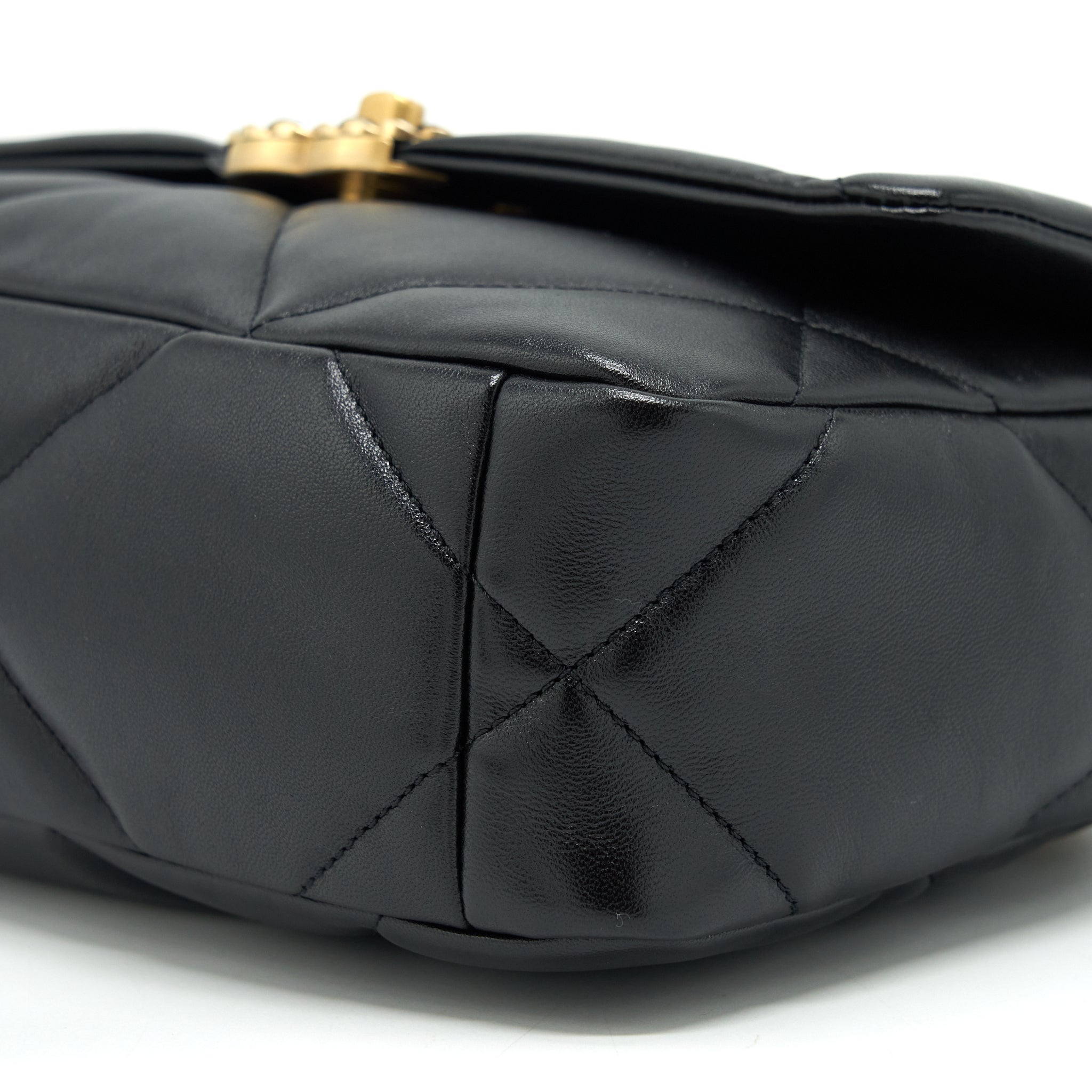 Chanel Small 19 Bag Lambskin Black