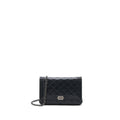 Chanel Boy Wallet On Chain Lambskin Black