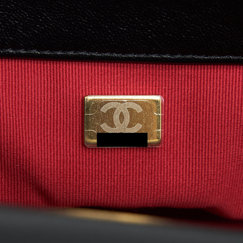 Chanel Small 19 Bag Lambskin Black