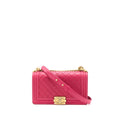 Chanel Medium Boy Bag Lambskin Pink