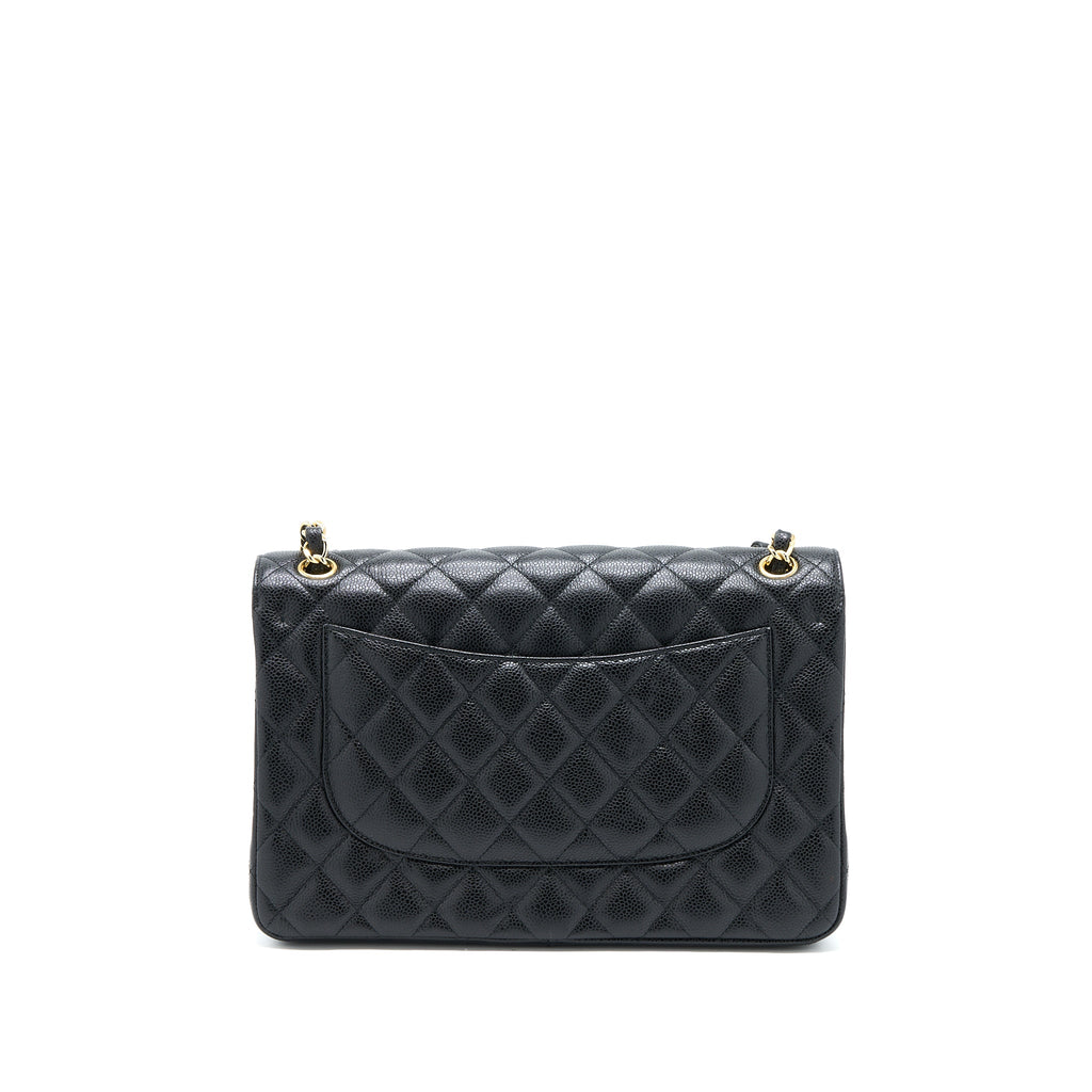 Chanel Classic Jumbo Double Flap Bag Caviar Black