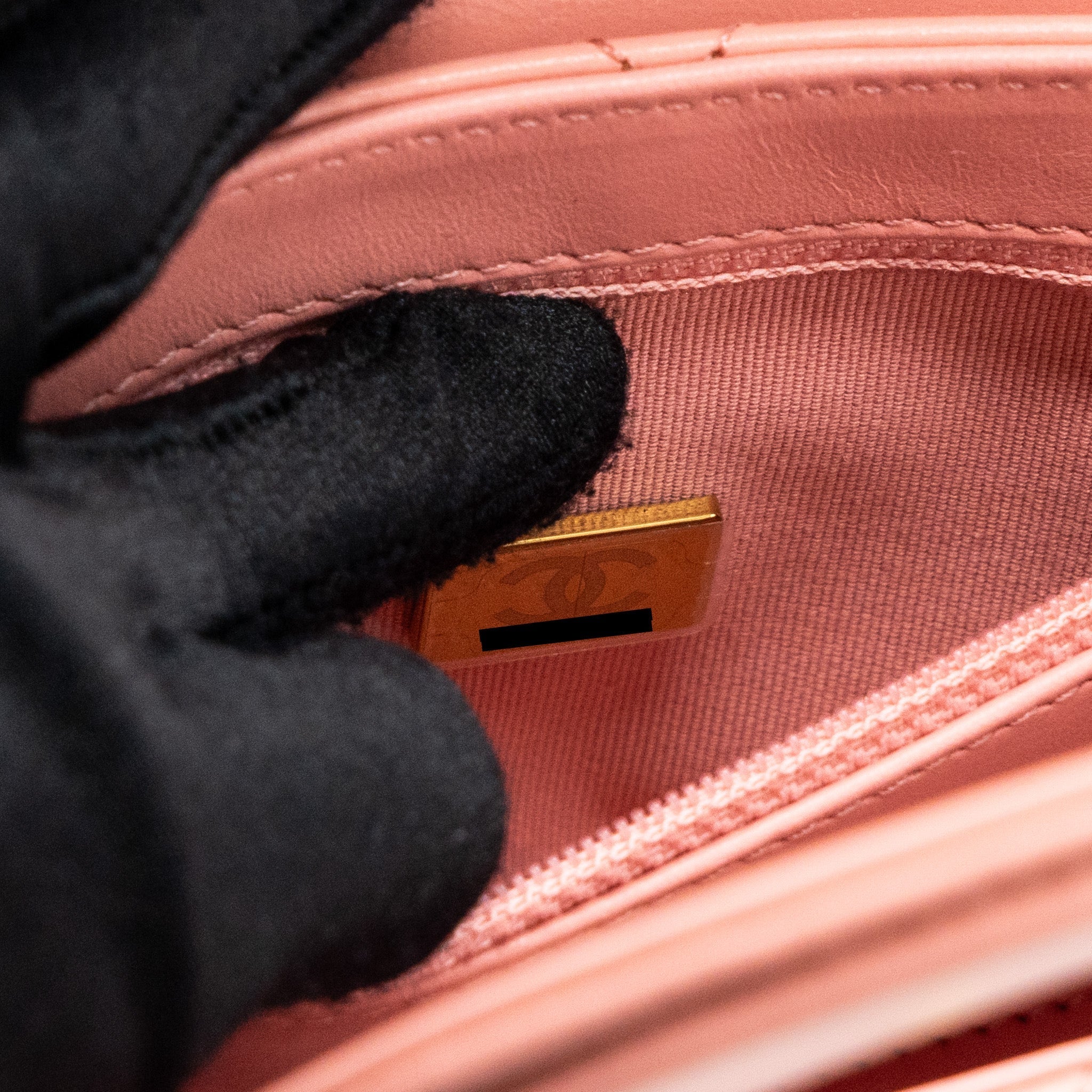 Chanel 23k Mini Shopping Tote Calfskin Pink Brushed (Microchip)