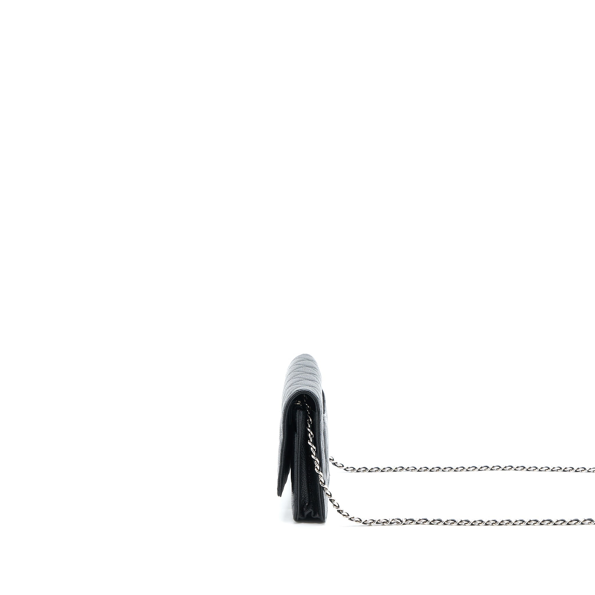 Chanel Classic Wallet on Chain Caviar Black