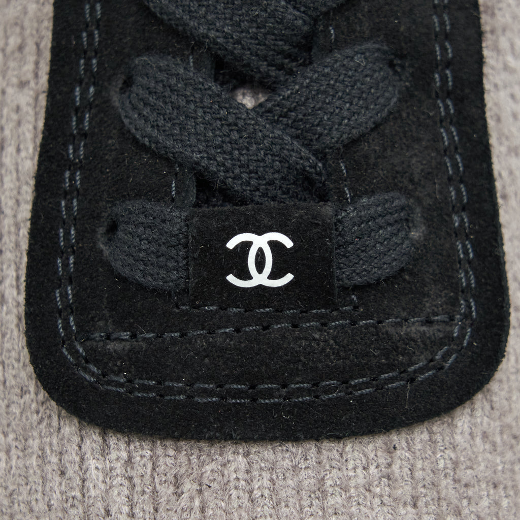 Chanel Size 37 Women’s Sneakers Grey/ Black