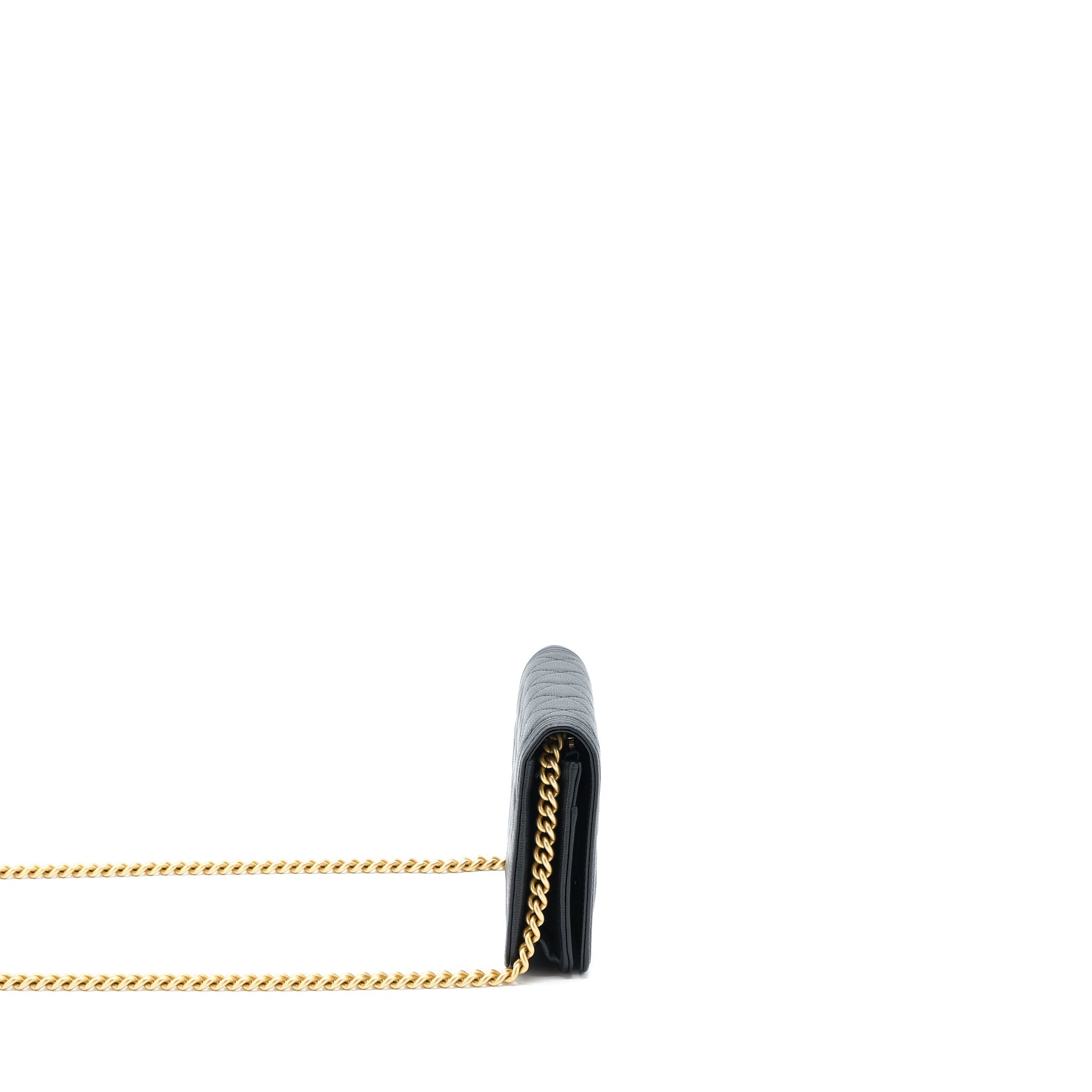 Chanel Boy Wallet on Chain Caviar Black