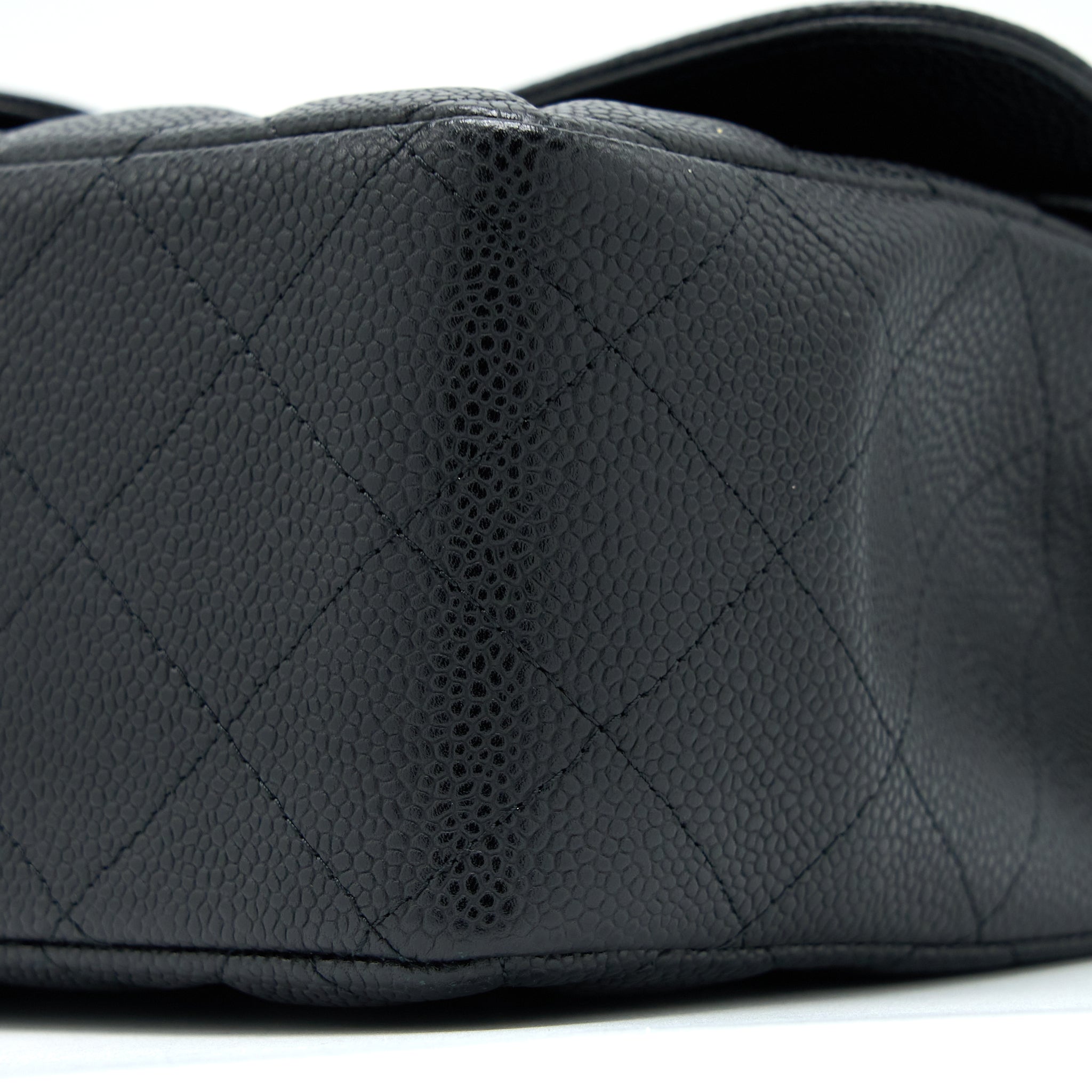 Chanel Jumbo Classic Double Flap Bag Caviar Black