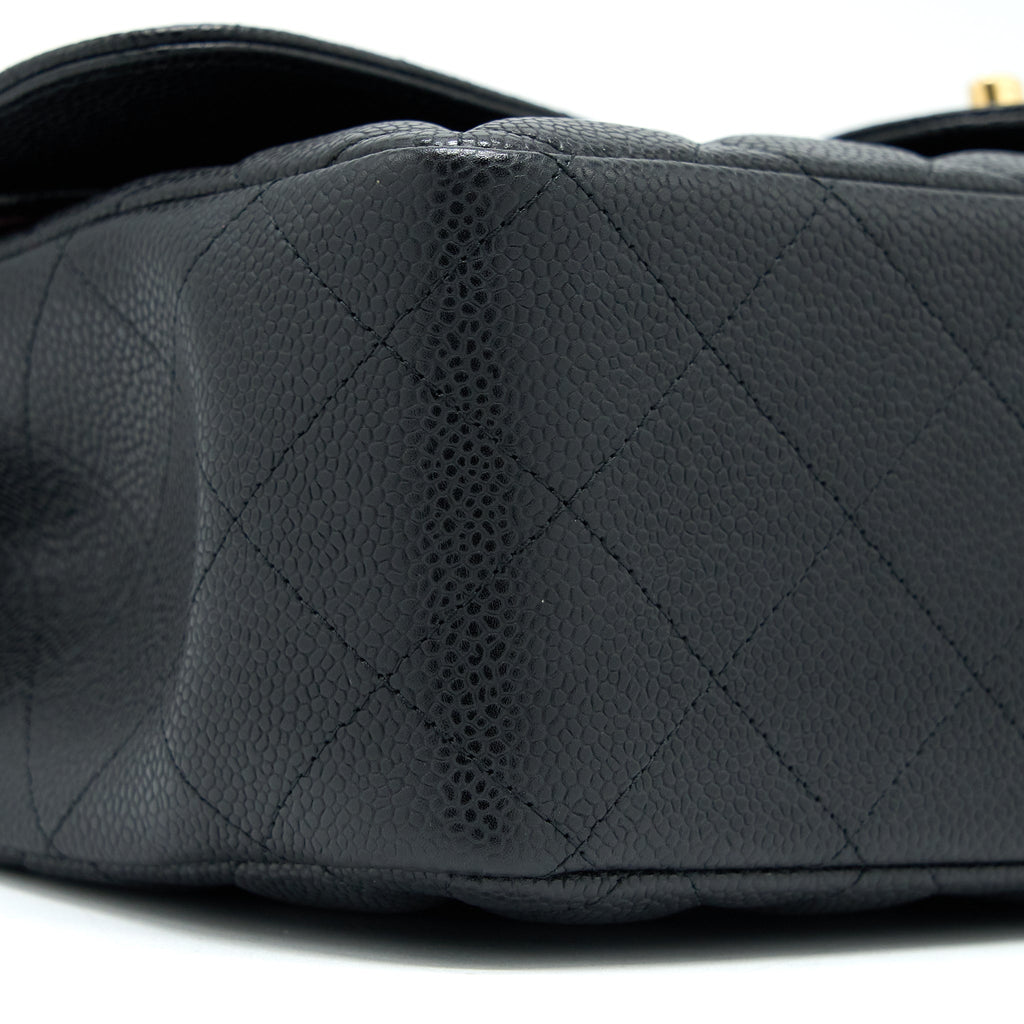 Chanel Jumbo Classic Double Flap Bag Caviar Black