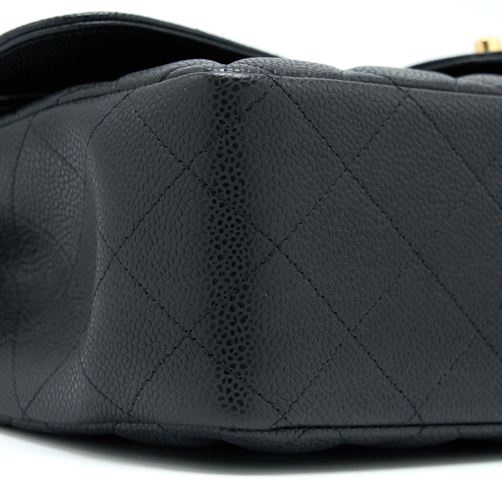 Chanel Jumbo Classic Double Flap Bag Caviar Black