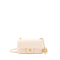 Chanel 22C Pearl Crush Mini Rectangular Flap Bag Lambskin Light Berge