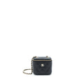 Chanel Mini Vanity Case Caviar Black L