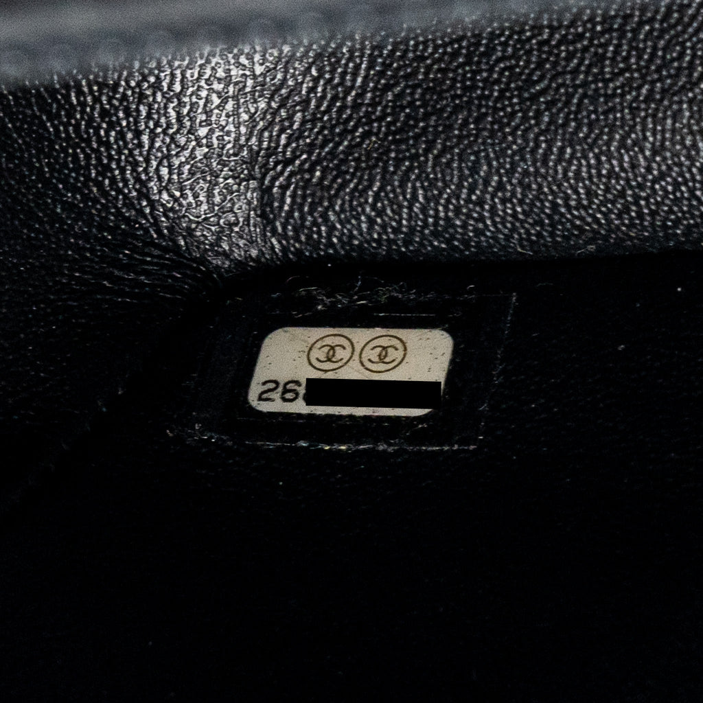 Chanel Mini Rectangular flap bag lambskin black