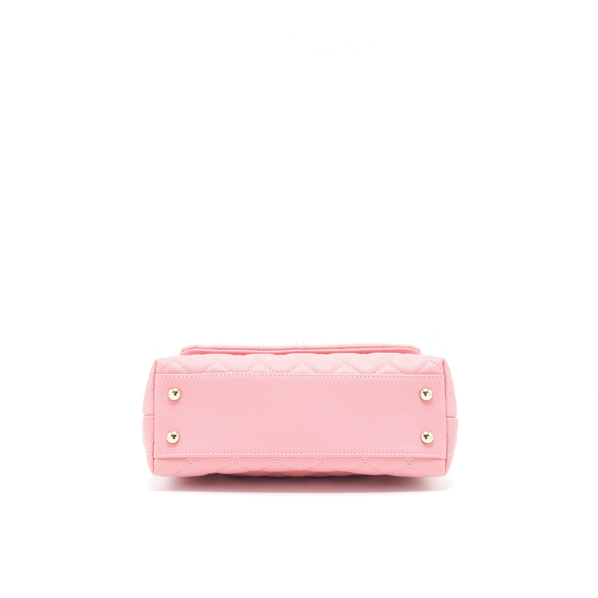 Chanel Small Coco Handle 24cm Caviar Pink L