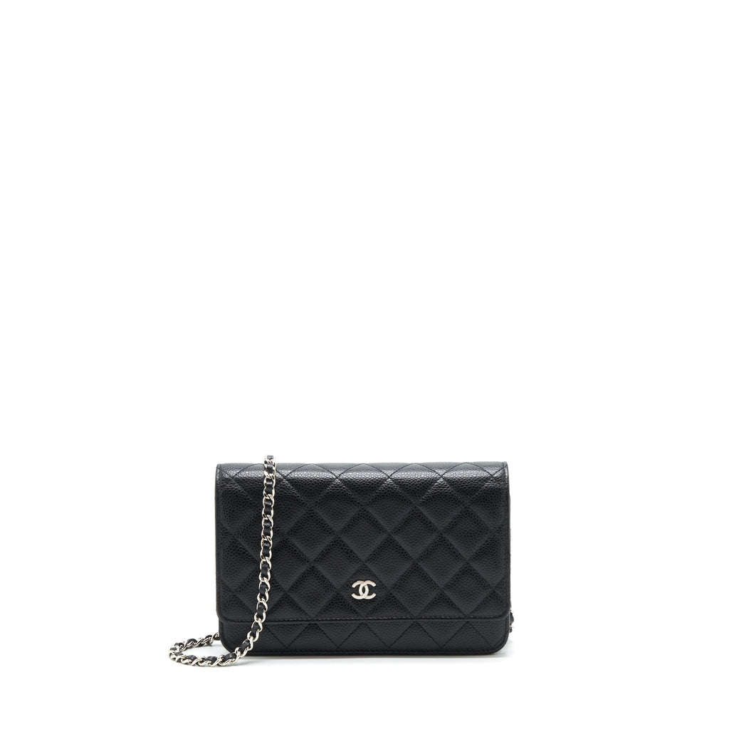 Chanel Classic Wallet On Chain Caviar Black