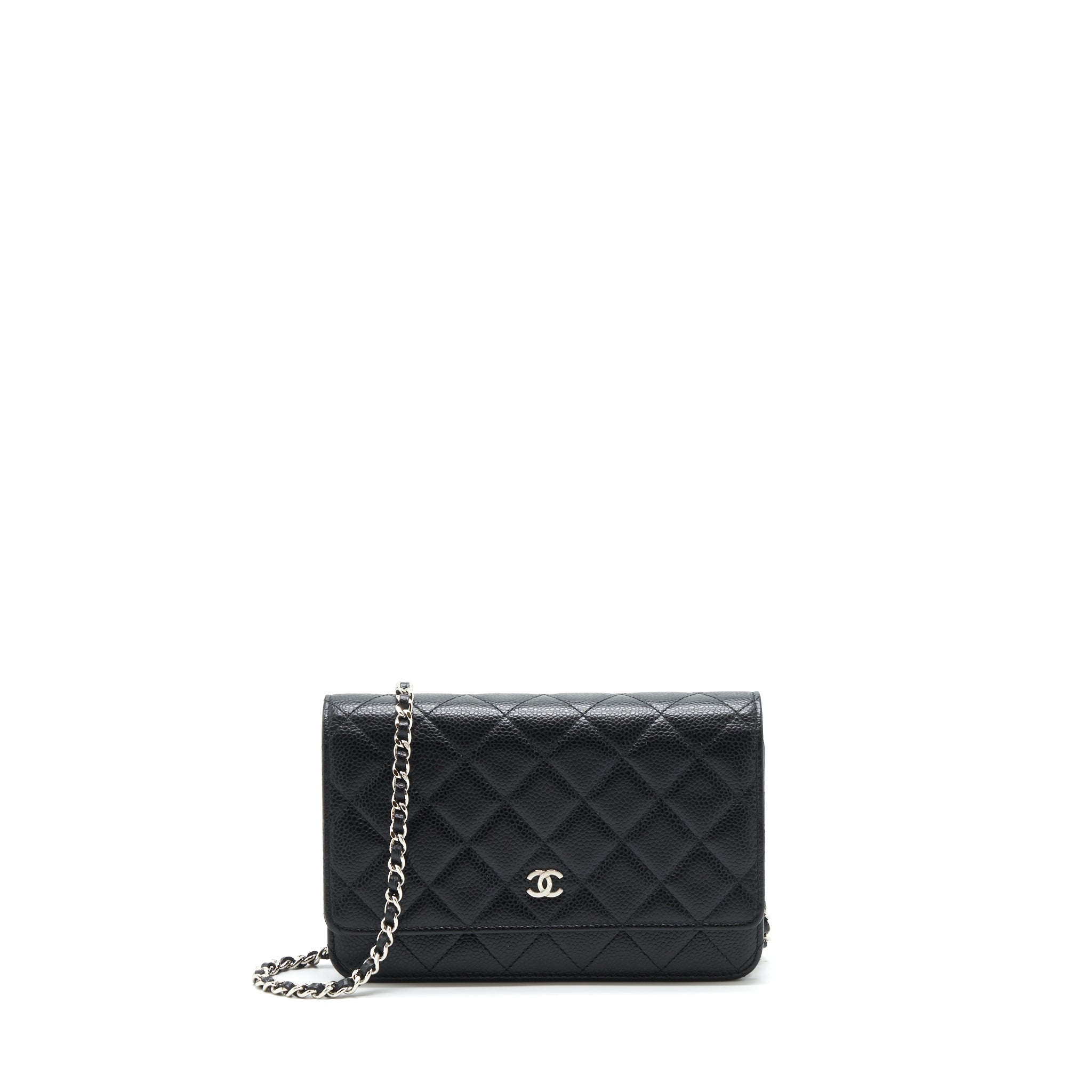 Chanel Classic Wallet On Chain Caviar Black