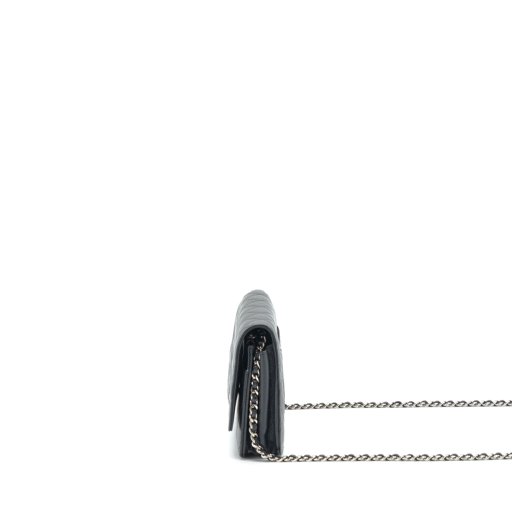 Chanel Classic Wallet On Chain Caviar Black
