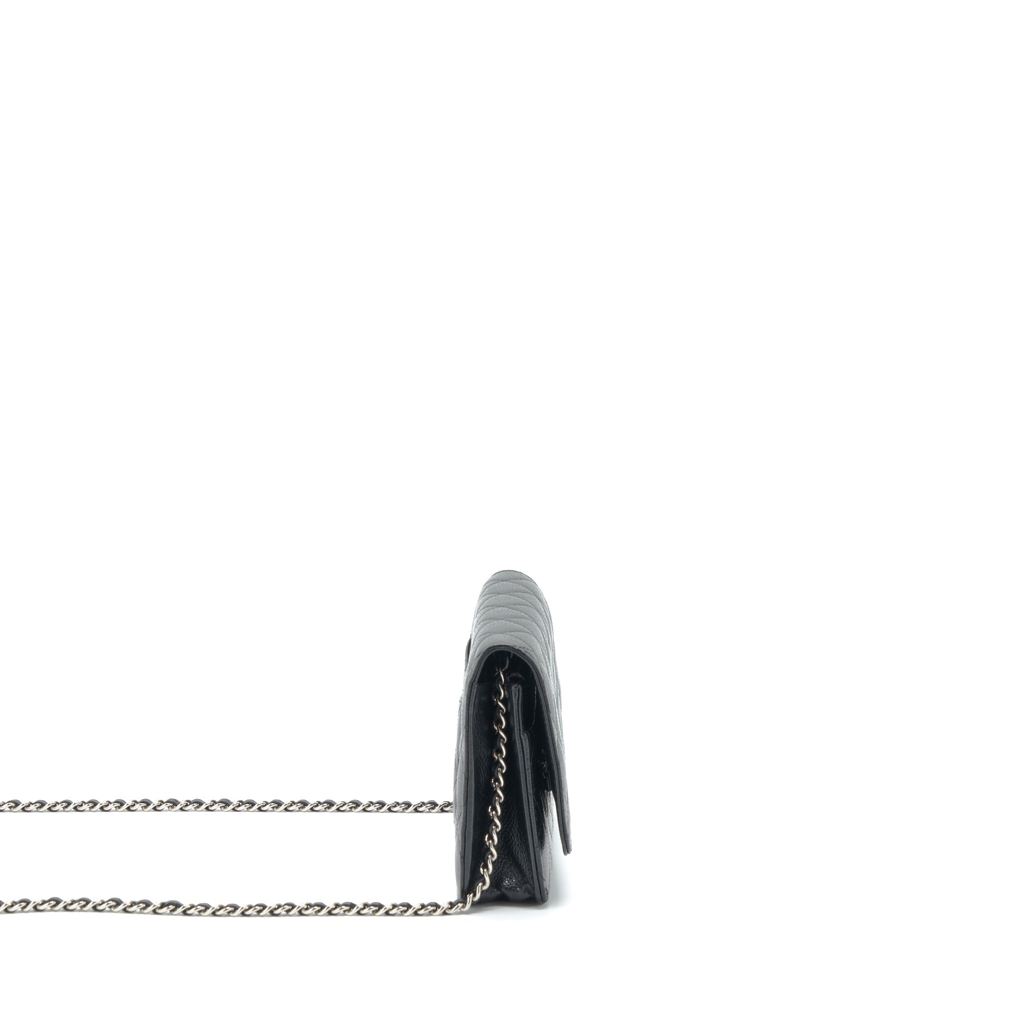 Chanel Classic Wallet On Chain Caviar Black