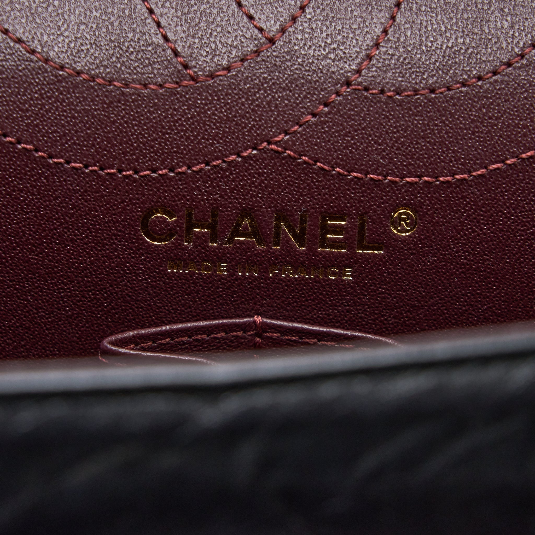 Chanel 2.55 Reissue 226 Aged Calfskin Black Brushed  (Microchip)